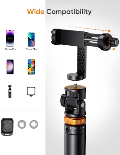 EUCOS tripod phone clamp mechanism
