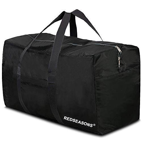 REDSEASONS 96L black duffle bag