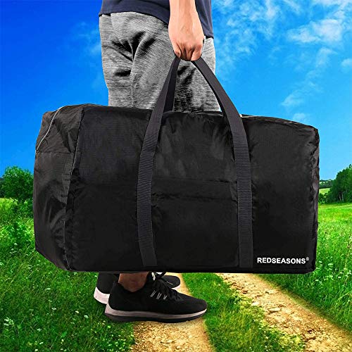 Side profile of large duffle