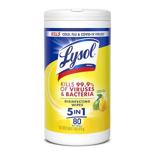Lysol Disinfectant Wipes, Lemon & Lime Blossom