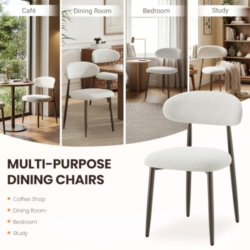 MALOL dining chair side view