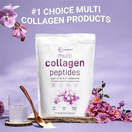Label details for Micro Ingredients 8-in-1 collagen powder
