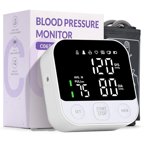 WellWink Blood Pressure Monitor white front view