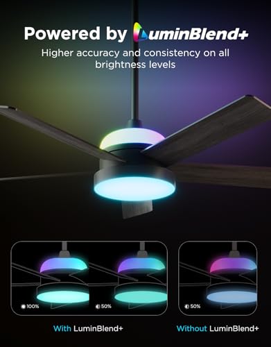 Govee H1310 ceiling fan with RGBIC lighting
