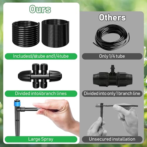 6-way connector for garden irrigation system