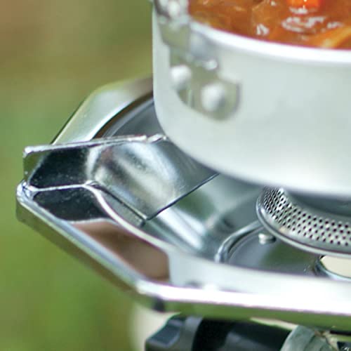 Coleman stove in an outdoor setting