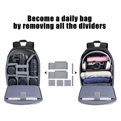 Durable alloy zipper on CADeN camera bag