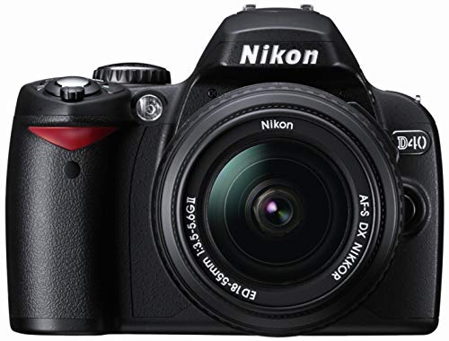 Nikon D40 6.1MP DSLR front view