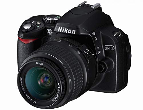 Nikon D40 back view with LCD screen