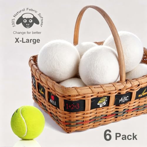 Budieggs Wool Dryer Balls model BML001 in white