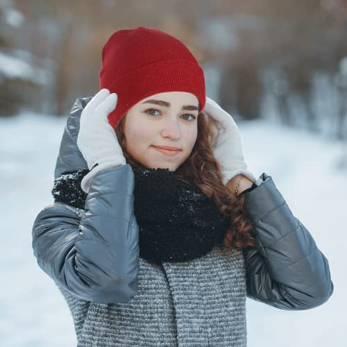 Brightly colored knit hats from LYDTICK