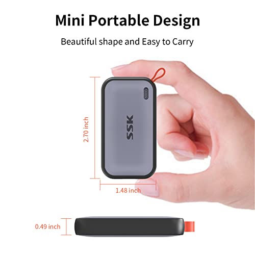 SSK SSD for iPhone 4K ProRes video capture