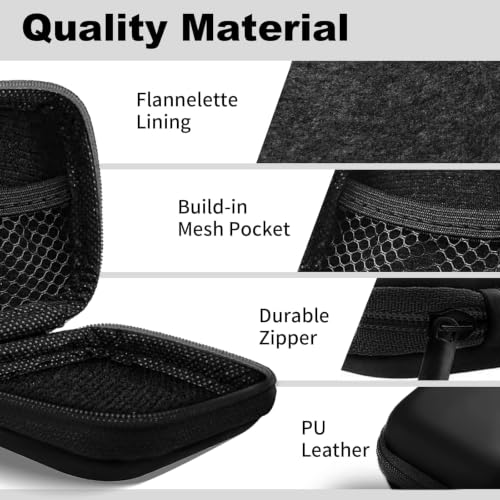 Woyinger Portable Earphone Storage Bag