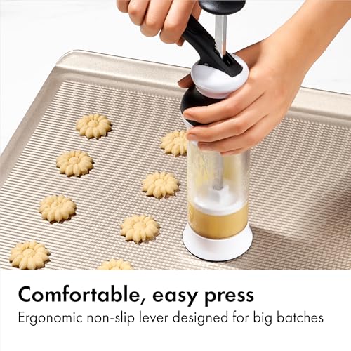 Cookies made with OXO press