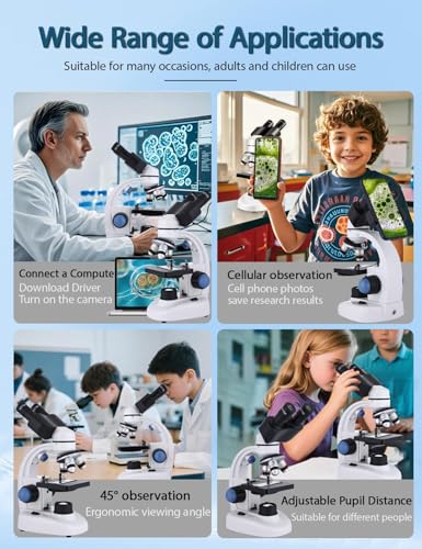 Woehrsh Microscope blue and white design