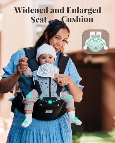 MOMTORY baby carrier hip seat detail