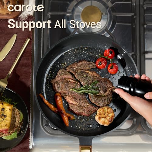 Stay-cool handle on CAROTE pot