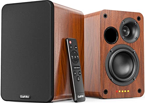 Saiyin DS6701S bookshelf speakers front view