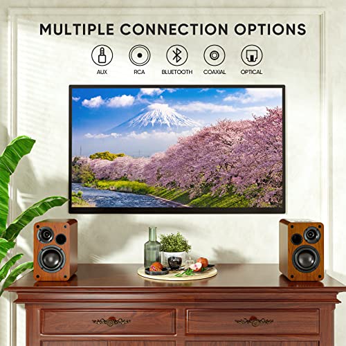 Saiyin speakers in a home office setup