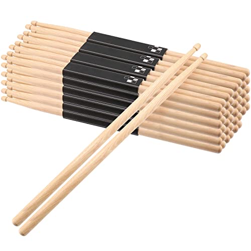 SOUJAP 24 Pairs 5A Maple Drum Sticks bundle view