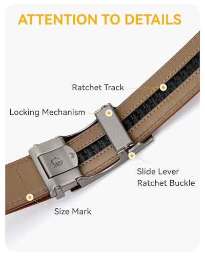 Twill Brushed Brown Tan leather belt texture