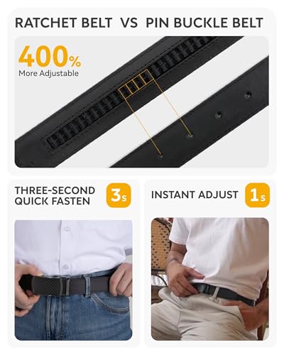 CHAOREN belt showing adjustable length fit
