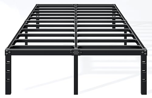 Hafenpo 12 Inch Full Bed Frame in black