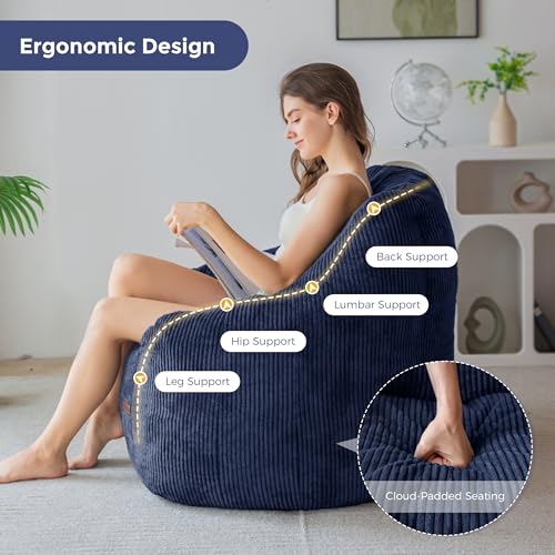 MAXYOYO chair placed in a cozy home study corner