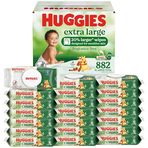 Huggies Extra Large Baby Wipes 21 pack bundle