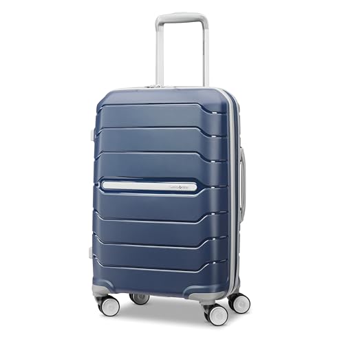 Samsonite Freeform Navy carry-on front view