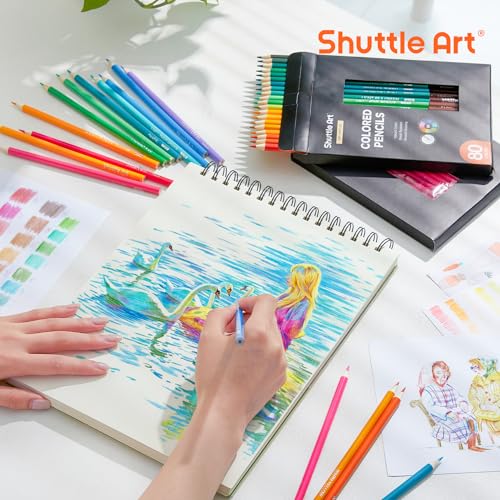 Close up of Shuttle Art pencil tips