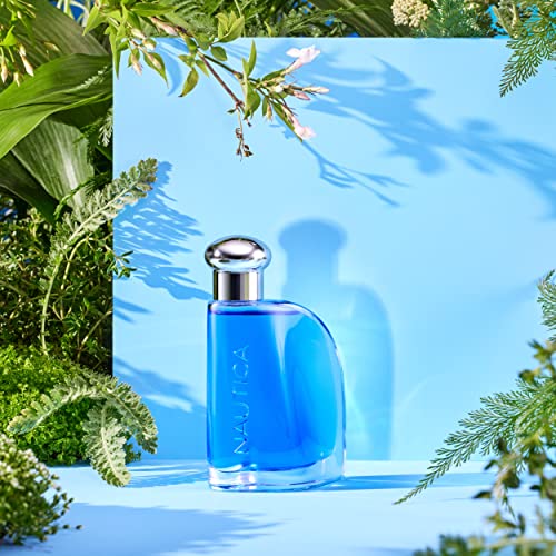 Nautica Blue blue glass bottle design