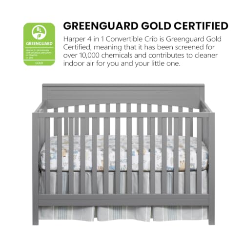 Lowered mattress height setting on Harper crib