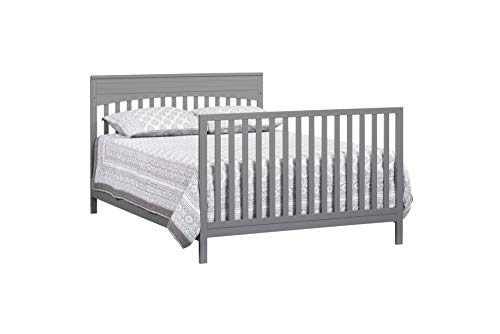 Angled view of Oxford Baby Harper 4-in-1 Convertible Crib