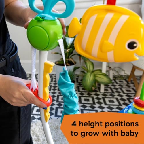 Ocean themed hanging toys and activities