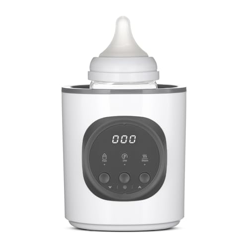 Vaundra Fast Baby Bottle Warmer White front view