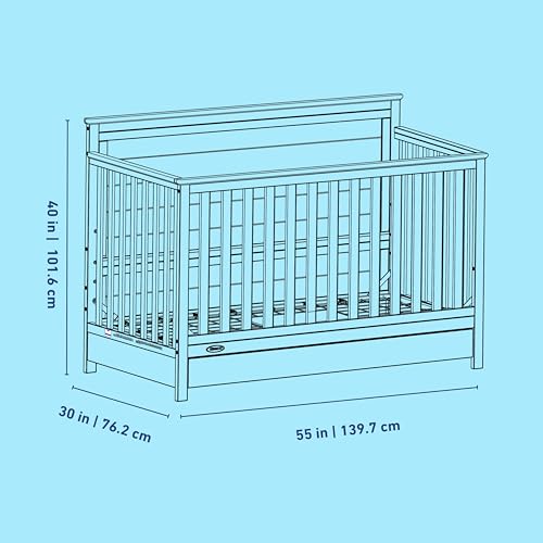 Graco Tristan crib side profile