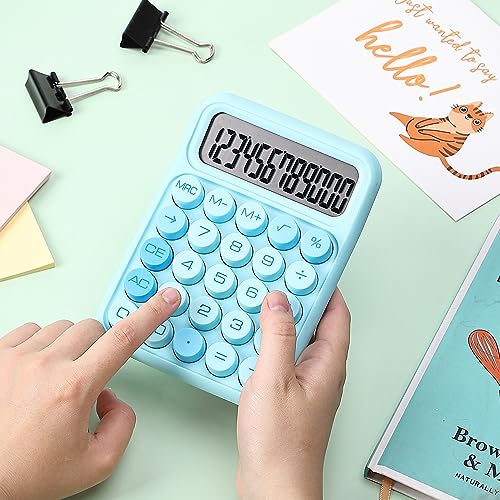 Angle view of Mr. Pen mechanical switch calculator