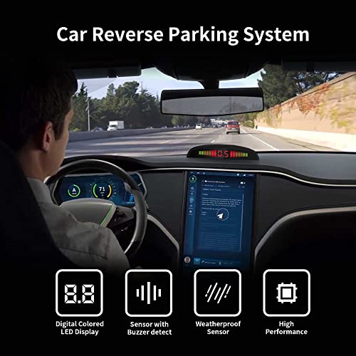 LED distance display unit for EKYLIN parking radar