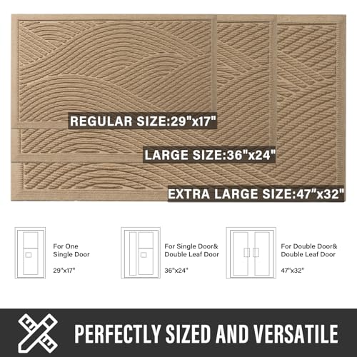 Non-slip rubber backing detail of HIYARD mat