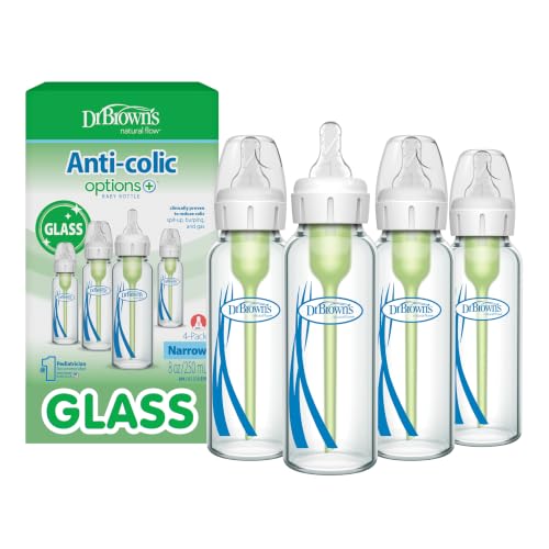 Dr. Brown's 8 oz glass bottle set