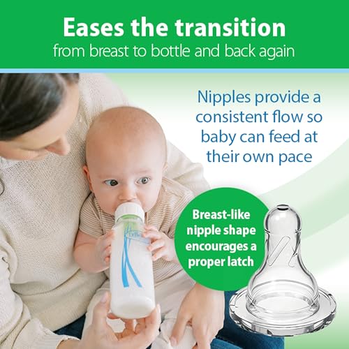 Silicone nipple for narrow bottle