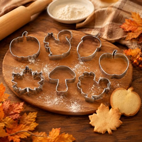 Close up of stainless steel cookie cutter edges