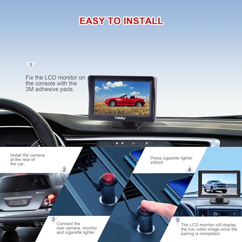 YIMU K4302 reverse camera lens