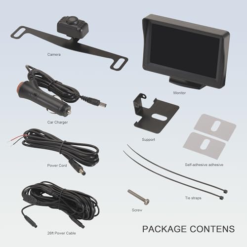 YIMU backup camera side mounting bracket