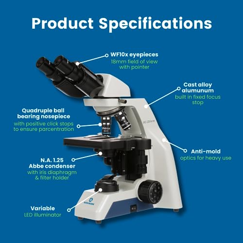 Accu-Scope EXC-120 binocular microscope head
