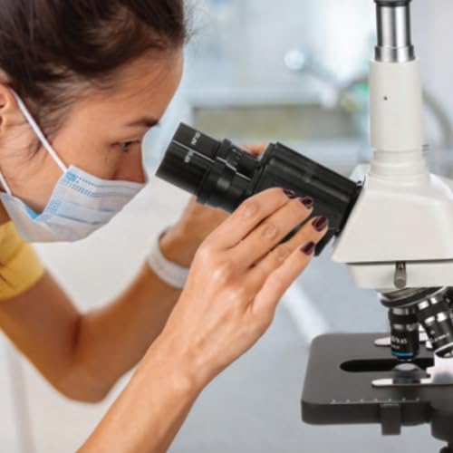 Accu-Scope EXC-120 mechanical stage and focusing