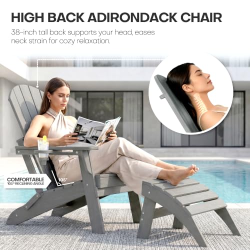 EcoVida Outdoors chair showing natural wood texture finish