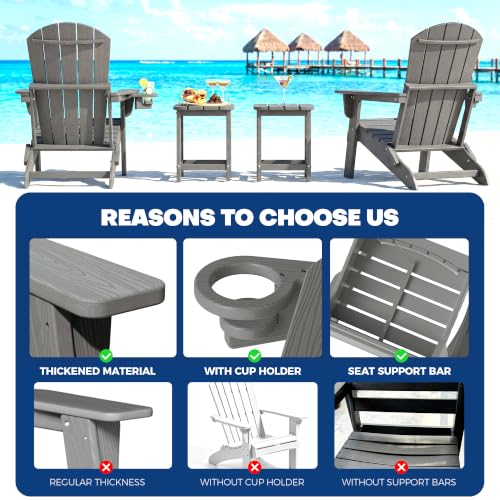 Heavy duty HDPE construction of the EcoVida Outdoors set