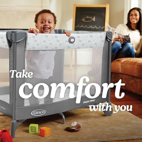 Folded Graco Pack 'n Play in carrying bag